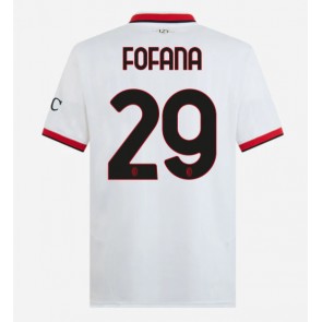 AC Milan Youssouf Fofana #29 Bortatröja 2024-25 Kortärmad